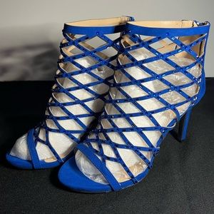 Dream Pairs - Rhinestone Ankle Strap Stiletto